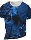cheap Men&#039;s Graphic Tshirt-Graphic Abstract Daily Designer Retro Vintage Men&#039;s 3D Print T shirt Tee Sports Outdoor Holiday Going out T shirt Black Blue Red &amp; White Short Sleeve Crew Neck Shirt Spring &amp; Summer Clothing Apparel