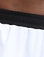 cheap Mens Active Shorts-Men&#039;s Athletic Shorts Basketball Shorts Running Shorts Sports Going out Weekend Breathable Quick Dry Running Casual Elastic Waist Plain Knee Length Gymnatics Activewear Black White Micro-elastic