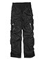 cheap Cargo Pants-Men&#039;s Cargo Pants Cargo Trousers Techwear Drawstring Elastic Waist Multi Pocket Plain Comfort Breathable Casual Daily Holiday Sports Fashion Black Gray