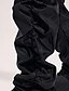 cheap Cargo Pants-Men&#039;s Cargo Pants Cargo Trousers Techwear Drawstring Elastic Waist Multi Pocket Plain Comfort Breathable Casual Daily Holiday Sports Fashion Black Gray