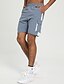 cheap Mens Active Shorts-Men&#039;s Athletic Shorts Cargo Shorts Running Shorts Gym Shorts Sports Going out Weekend Breathable Quick Dry Running Casual Patchwork Elastic Waist Color Block Knee Length Gymnatics Activewear Black