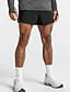cheap Mens Active Shorts-Men&#039;s Athletic Shorts Running Shorts Gym Shorts Sports Going out Weekend Breathable Quick Dry Running Casual Pocket Plain Knee Length Gymnatics Activewear Black Orange Micro-elastic