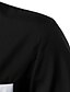 cheap Men&#039;s Casual Shirts-Men&#039;s Shirt Button Up Shirt Casual Shirt Black Long Sleeve Color Block Lapel Daily Vacation Front Pocket Clothing Apparel Fashion Casual Comfortable