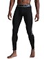 cheap Men&#039;s Active Pants-Men&#039;s Athletic Pants Active Pants Compression Pants Running Pants Outdoor Daily Quick Dry Moisture Wicking High Stretch Elastic Waist Color Block Full Length Fashion Casual Activewear Black White