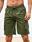 cheap Mens Active Shorts-Men&#039;s Swim Shorts Swim Trunks Beach Shorts Sports Going out Weekend Breathable Quick Dry Running Casual Pocket Drawstring Elastic Waist Plain Knee Length Gymnatics Activewear Black Yellow