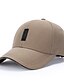 cheap Men&#039;s Hats-Unisex Baseball Cap Sun Hat Black Dark Navy Polyester Fashion Casual Minimalism Outdoor Vacation Plain Adjustable Sunscreen Fashion