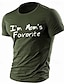 cheap Men&#039;s Graphic Tshirt-I&#039;m Mom&#039;s Favorite Men&#039;s Graphic Cotton T Shirt Sports Classic Shirt Short Sleeve Comfortable Tee Sports Outdoor Holiday Summer Fashion Designer Clothing