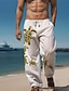 cheap Men&#039;s Plus Size Bottoms-Sea Turtle Marine Life Men&#039;s Resort 3D Printed Casual Pants Trousers Elastic Waist Drawstring Loose Fit Straight-Leg Summer Beach Pants S TO 3XL