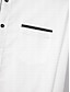 cheap Men&#039;s Casual Shirts-Men&#039;s Casual Shirt Black White Light Green Burgundy Blue Long Sleeve Color Block Solid / Plain Color Turndown Street Vacation Button-Down Clothing Apparel Fashion Leisure