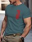 cheap Men&#039;s Graphic Tshirt-Slogan American Flag Printed Men&#039;s Graphic Cotton T Shirt Sports Classic Shirt Short Sleeve Comfortable Tee Street Sports Outdoor Summer Fashion Designer Clothing