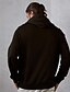 cheap Designer Collection-100% Cotton Men&#039;s Hoodie Pullover Basic Fashion Daily Casual Hoodies Letter Black Long Sleeve Holiday Vacation Streetwear Hooded Spring &amp;  Fall Clothing Apparel Designer S M L