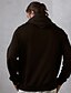 cheap Designer Collection-Men&#039;s Hoodie Black White Hooded Plain Sports &amp; Outdoor Daily Holiday 100% Cotton Streetwear Cool Casual Spring &amp;  Fall Clothing Apparel Hoodies Sweatshirts  Long Sleeve