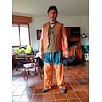 Hombre Pantalones Pantalones de verano Pantalones de playa Correa Cintura elástica Impresión 3D Bloque de color Diseño Geométrico Estampados Comodidad Casual Diario Festivos Ropa de calle Hawaiano